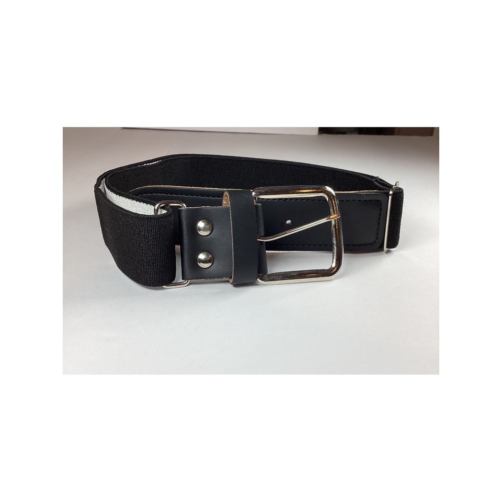 TCK Elastic Baseball Belt Youth Black Good